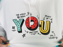Load image into Gallery viewer, Nat Alise &#39;YOU&#39; Hoodie