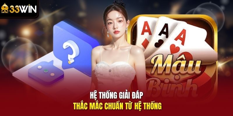 Hệ thống giải đáp thắc mắc chuẩn từ hệ thống